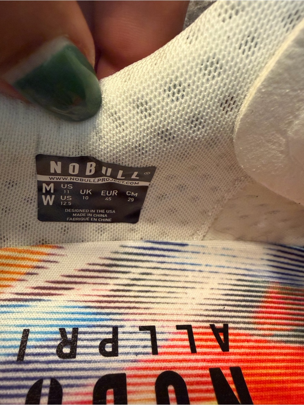 NoBull Pride Training Sneakers NWB - Picture 4 of 5